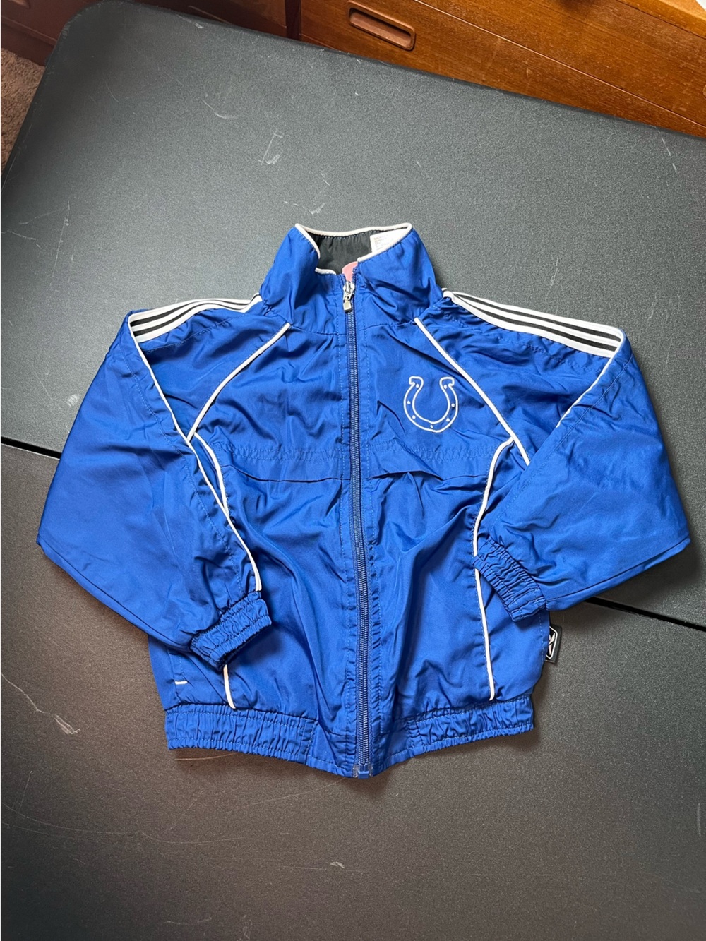 Kids 4T Indianapolis Colts Jacket Good Condition NFL Football